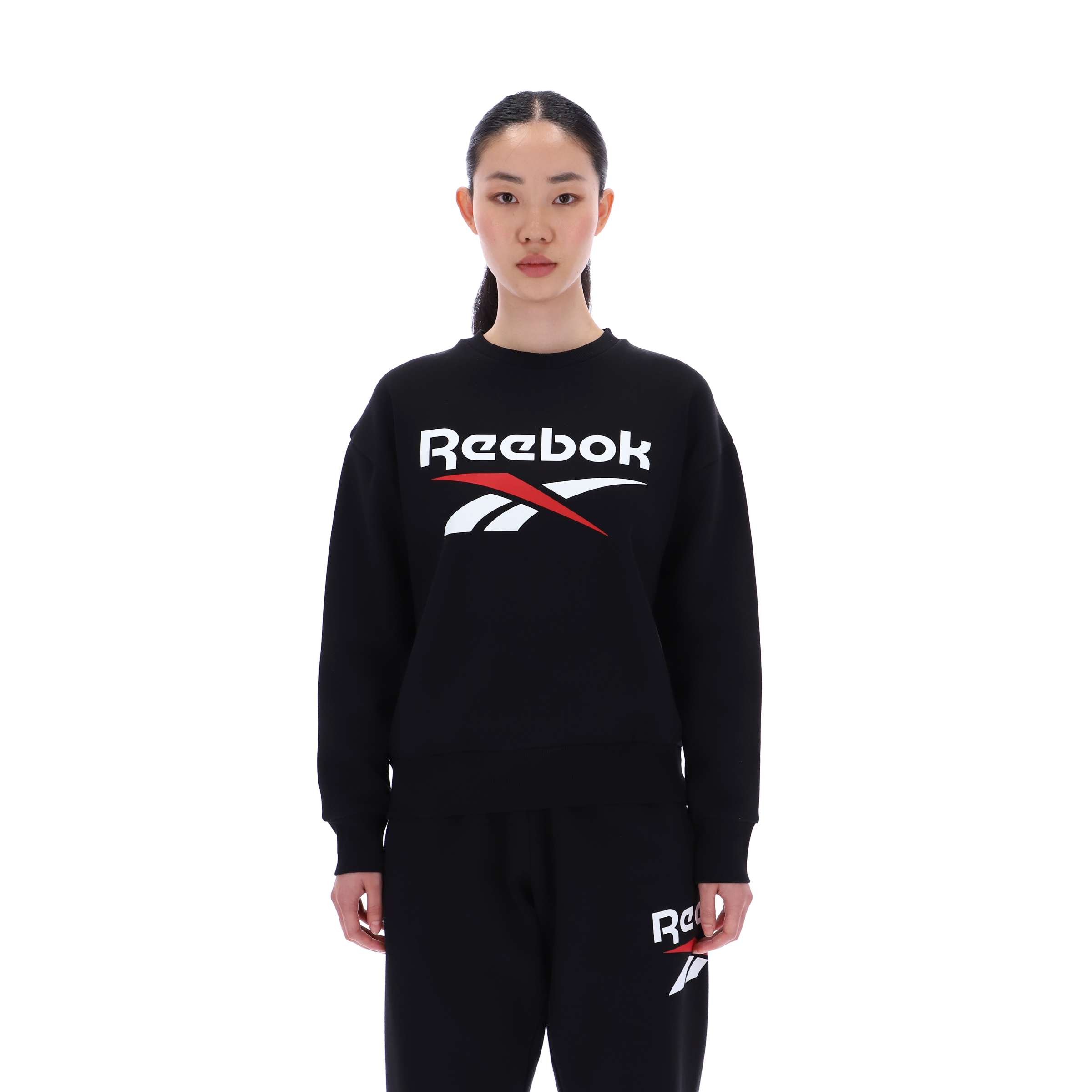 Sudadera Reagan Oversize de Cuello Redondo